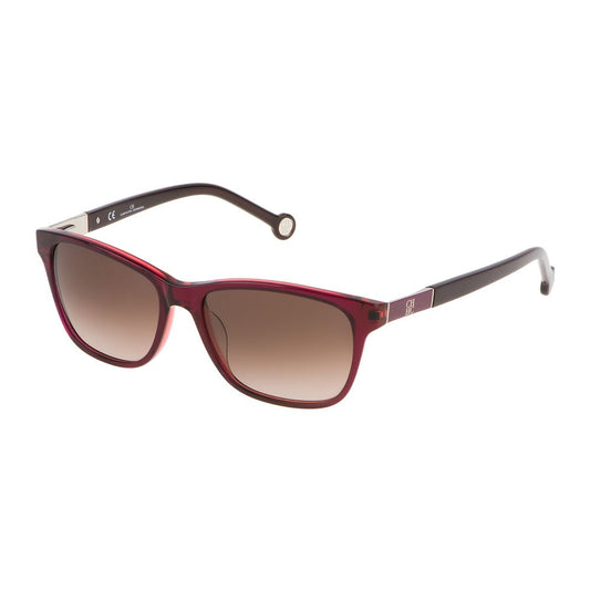 Carolina Herrera Red Acetate Sunglasses Carolina Herrera