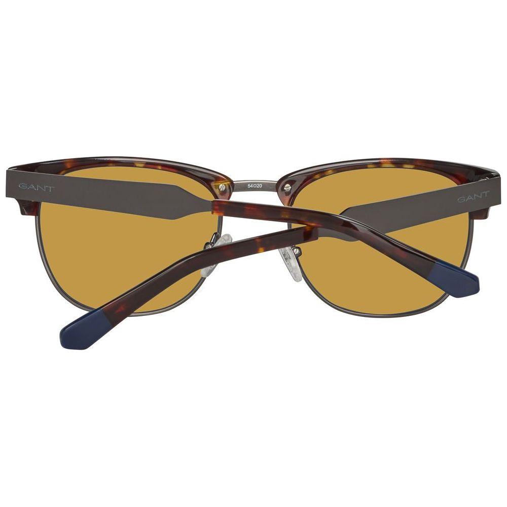 Gant Brown Acetate & Acetate Sunglasses Gant Sienna