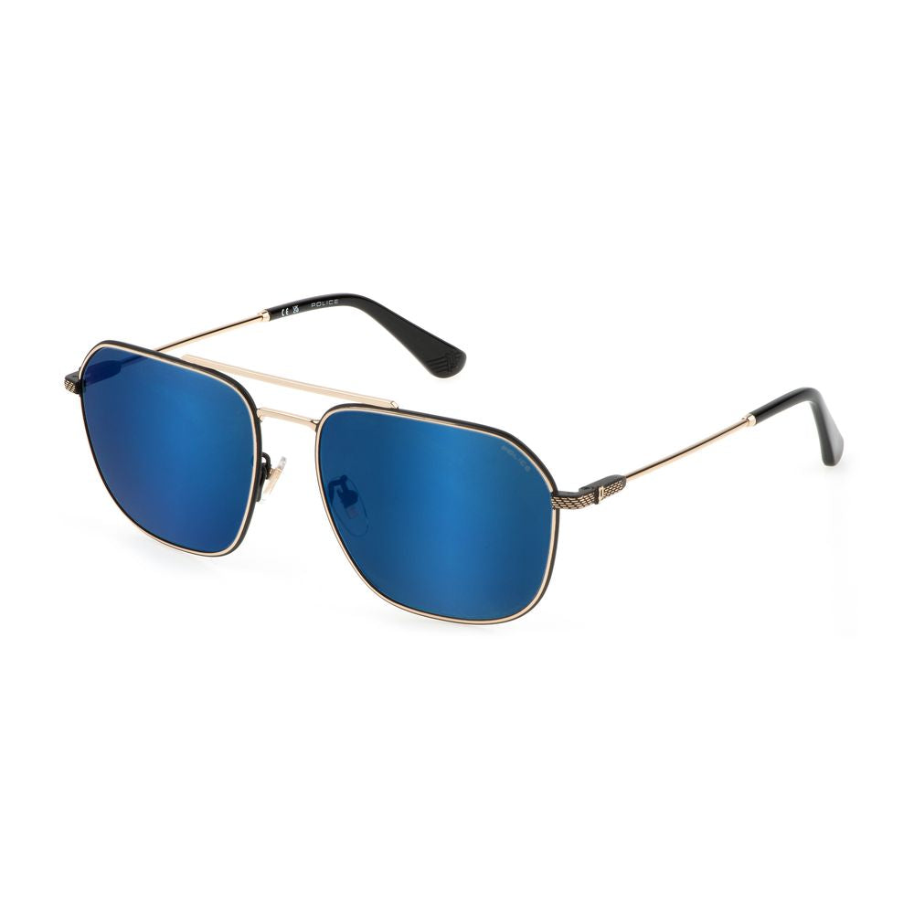 Police Gold Metal Sunglasses Police