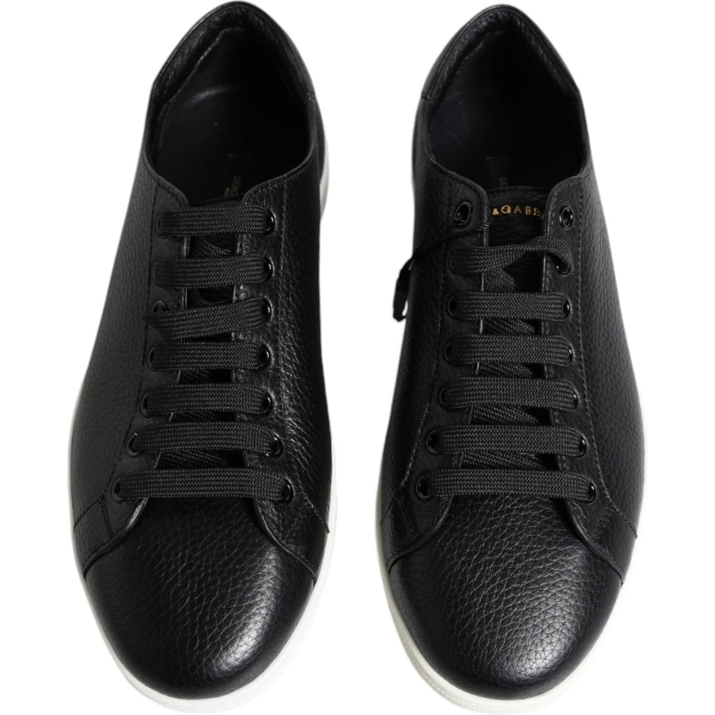 Dolce & Gabbana Black Low Top Men Saint Tropez Sneakers Shoes Dolce & Gabbana