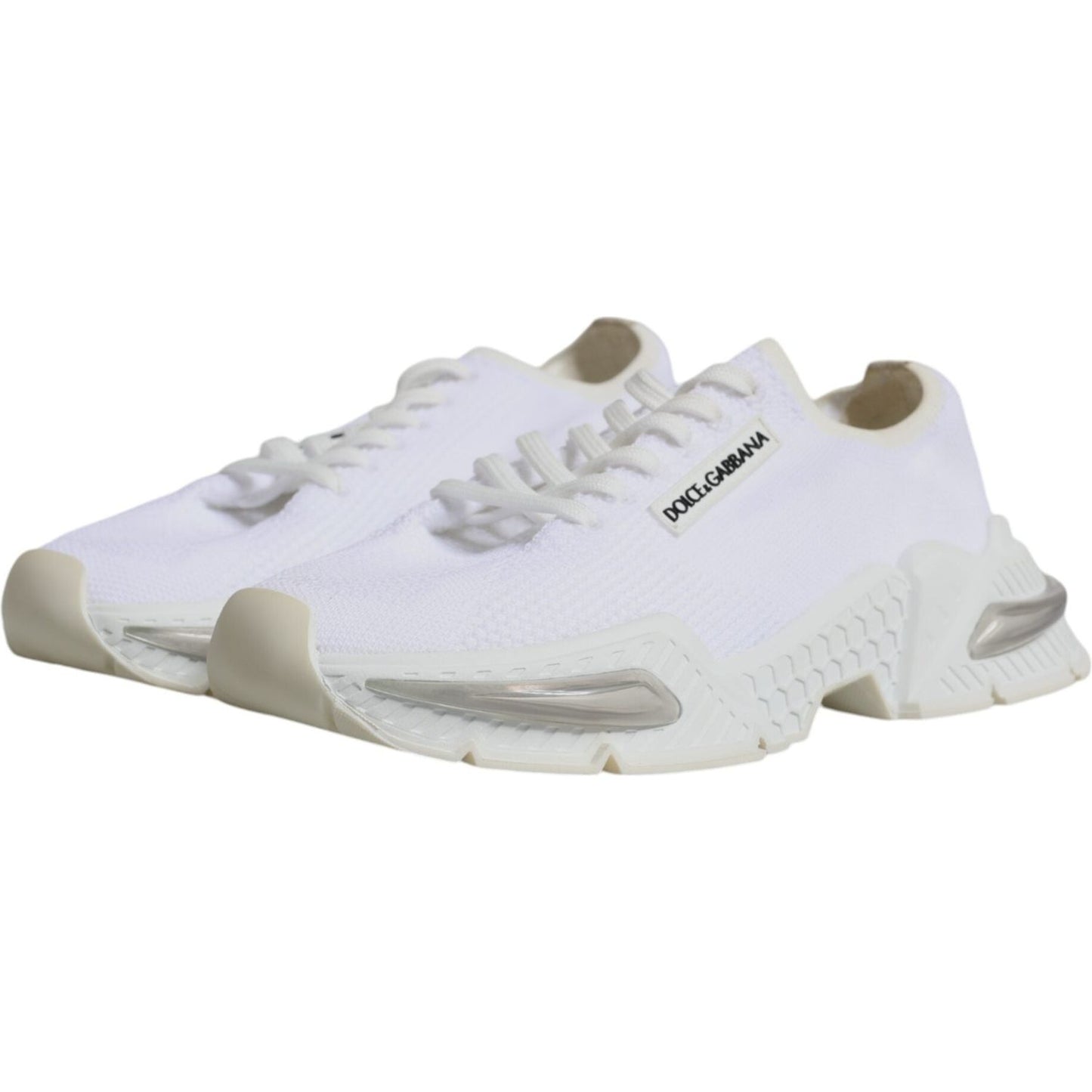 Dolce & Gabbana White Airmaster Low Top Men Sneakers Shoes Dolce & Gabbana