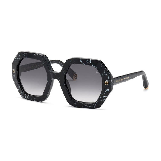 Philipp Plein Black Acetate Sunglasses Philipp Plein