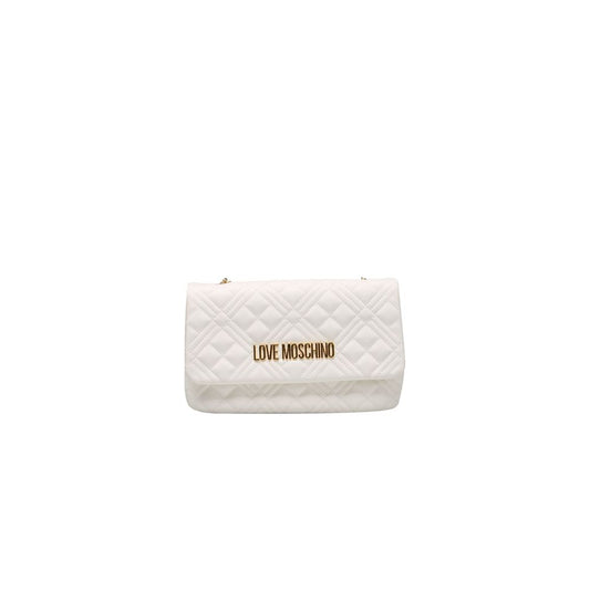 Love Moschino White Polyethylene Women Crossbody Bag Love Moschino