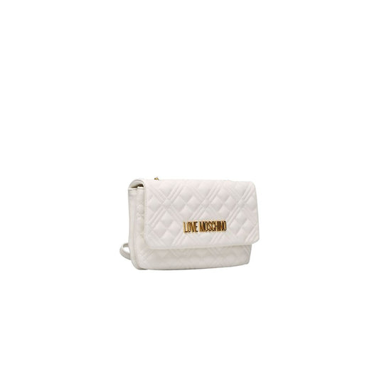 Love Moschino White Polyethylene Women Crossbody Bag Love Moschino