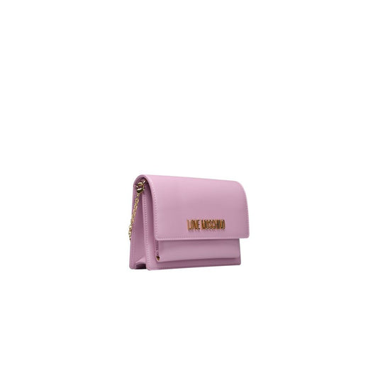 Love Moschino Purple Polyethylene Women Crossbody Bag Love Moschino