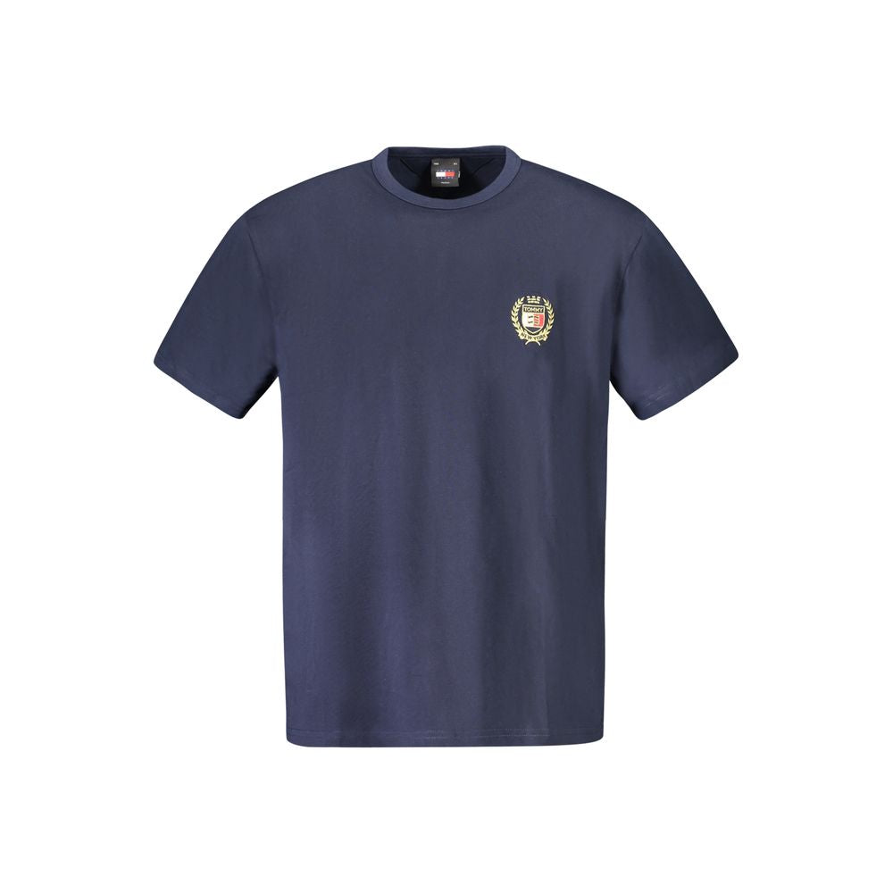 Tommy Hilfiger Blue Cotton T-Shirt Tommy Hilfiger