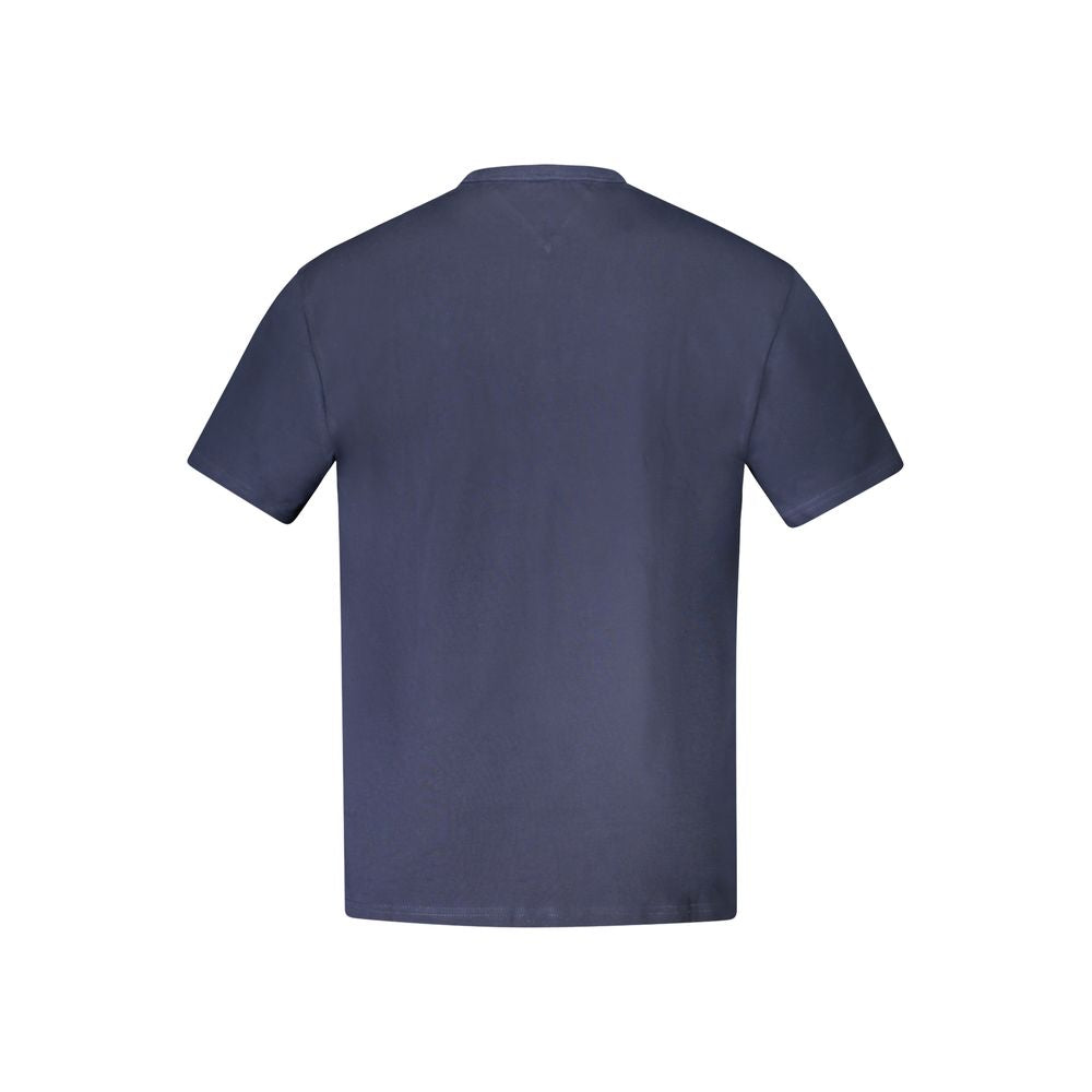 Tommy Hilfiger Blue Cotton T-Shirt Tommy Hilfiger