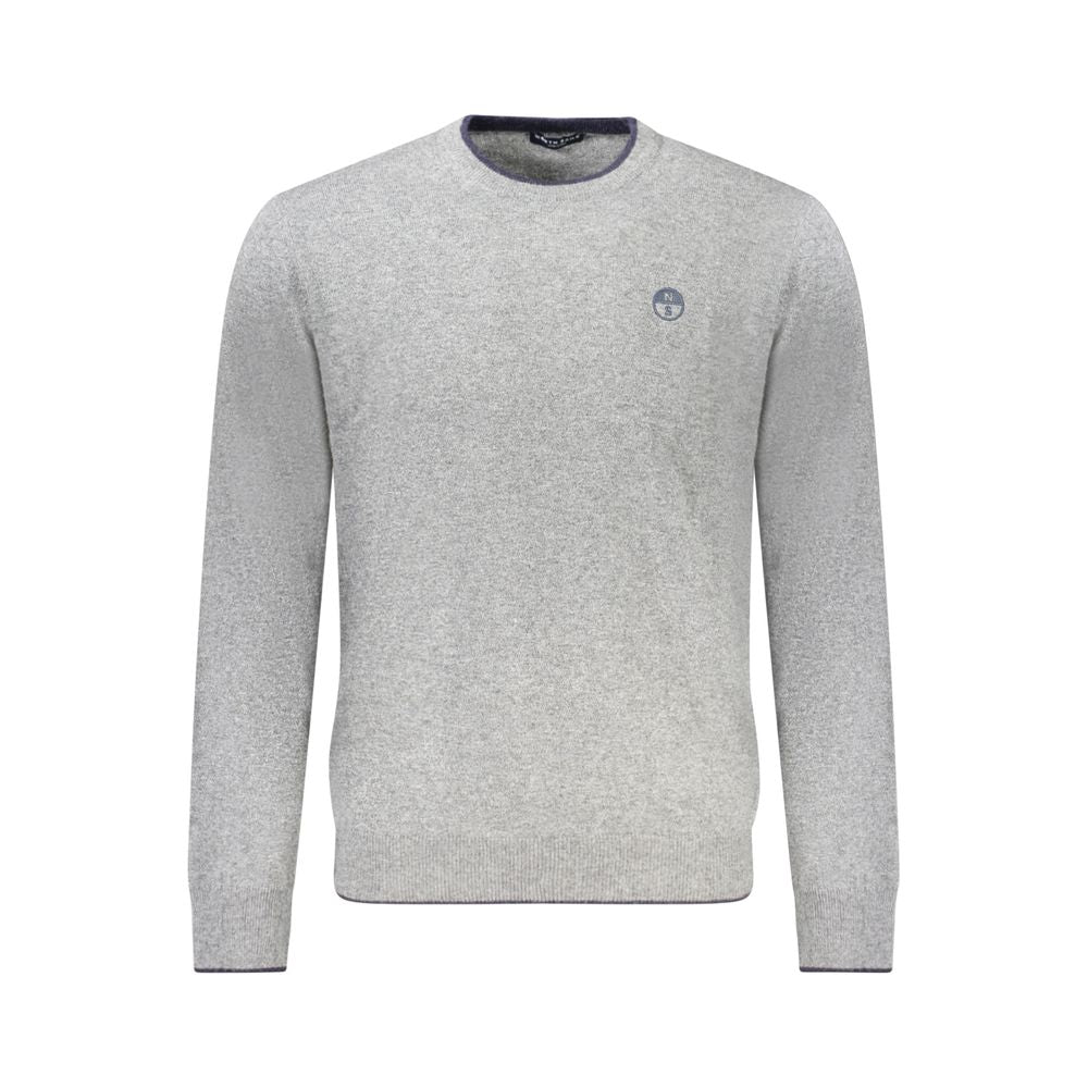 North Sails Gray Cashmere Sweater North Sails