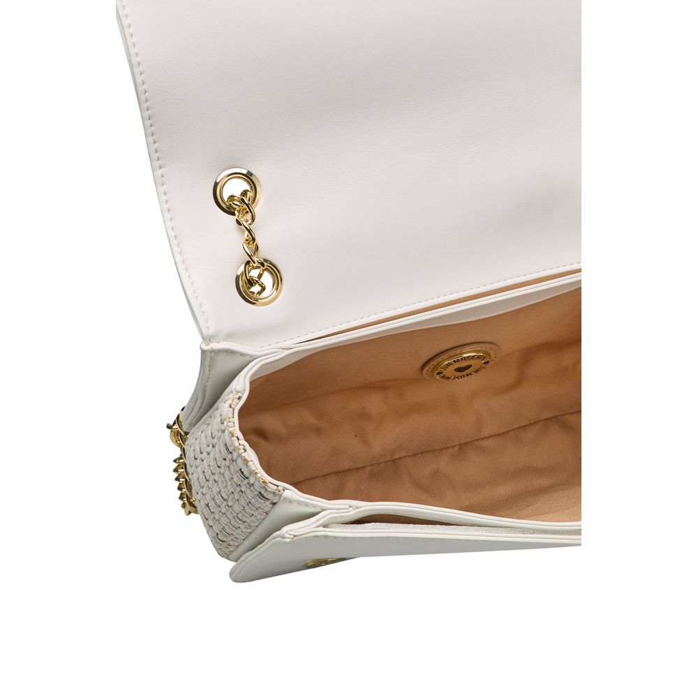 Love Moschino White Polyethylene Crossbody Bag