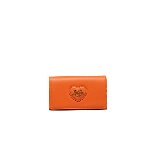 Love Moschino Orange Polyethylene Women Crossbody Bag Love Moschino