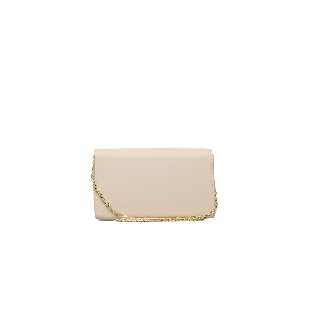 Love Moschino Beige Polyethylene Crossbody Bag Love Moschino