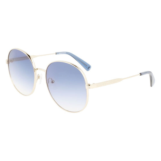 Longchamp Gold Metal Sunglasses Longchamp