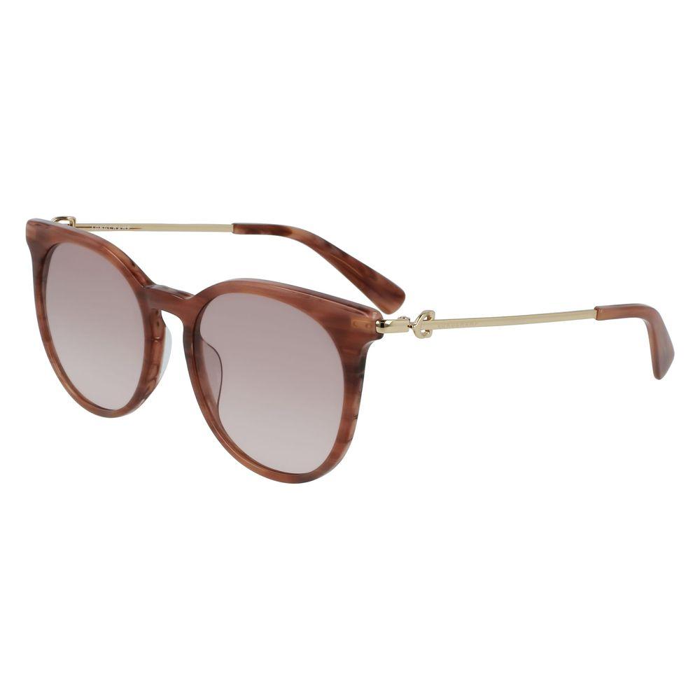 Longchamp Brown Acetate Sunglasses Longchamp