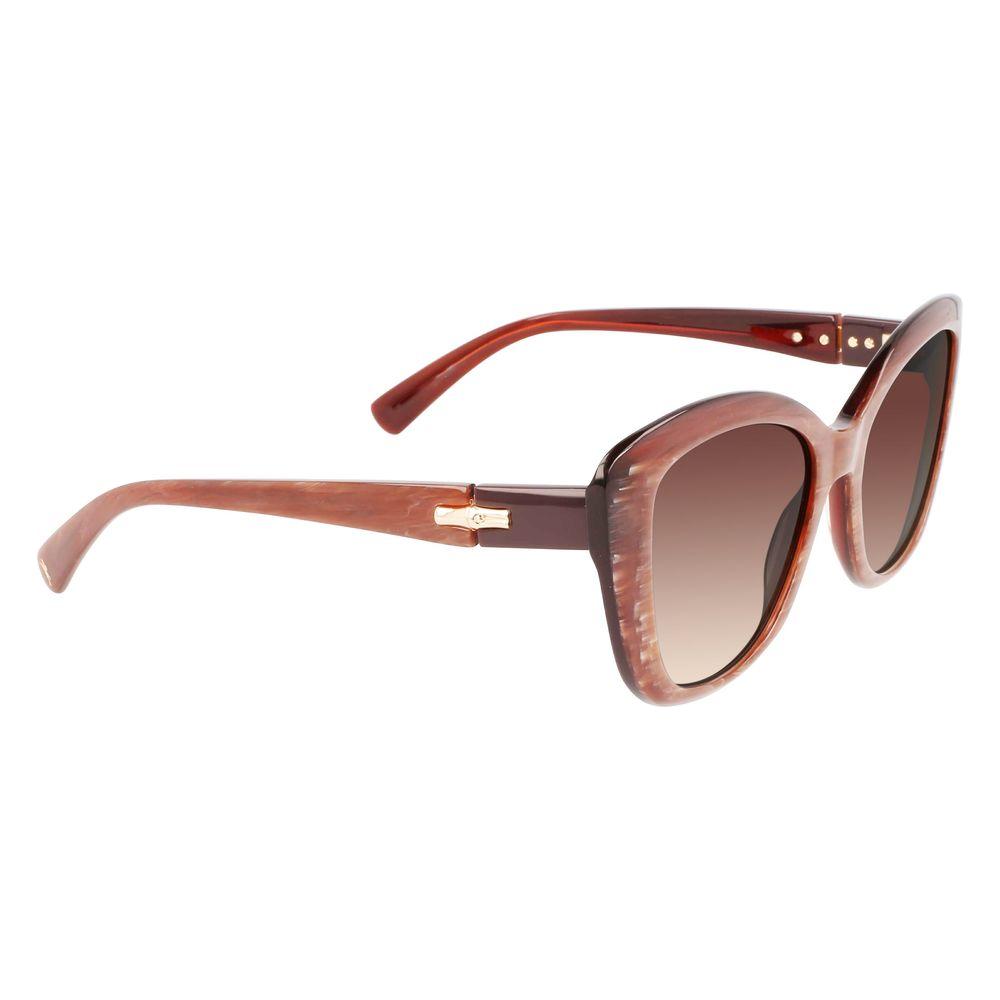 Longchamp Red Acetate Sunglasses Longchamp