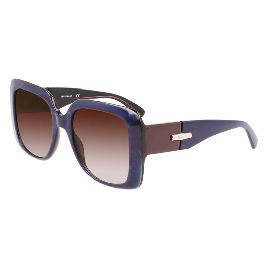 Longchamp Blue Acetate Sunglasses Longchamp