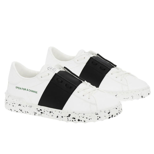 Valentino Garavani White Leather Di Calfskin Sneaker Valentino Garavani