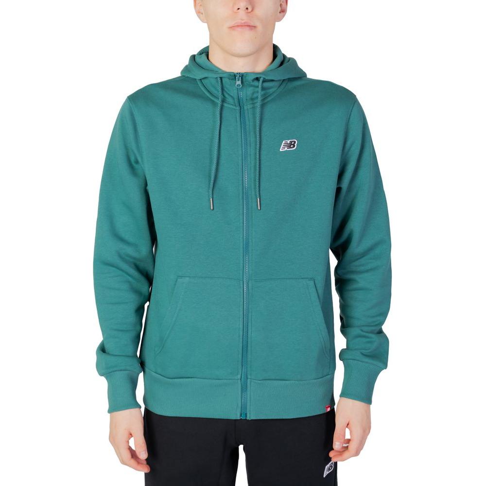 New Balance Green Cotton Sweater