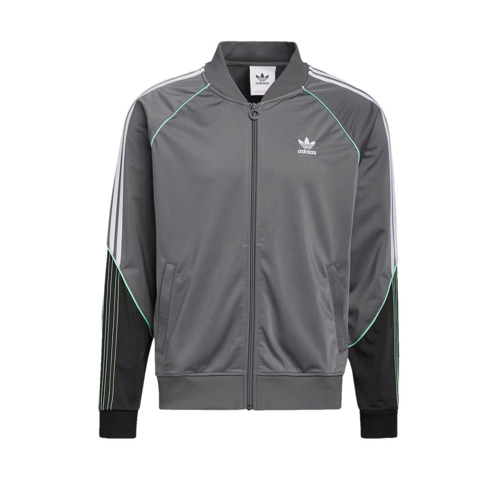 Adidas Gray Recycled Polyester Sweater Adidas