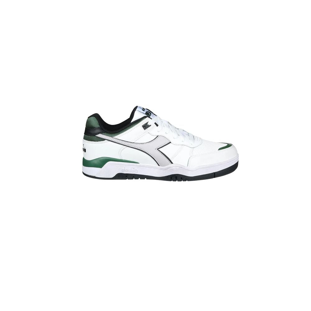 Diadora Green Leather Sneaker Diadora