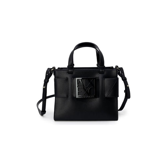 Armani Exchange Black Polyethylene Handbag Armani Exchange