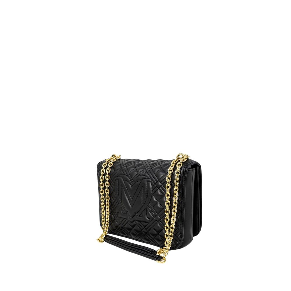 Love Moschino Black Polyethylene Handbag Love Moschino