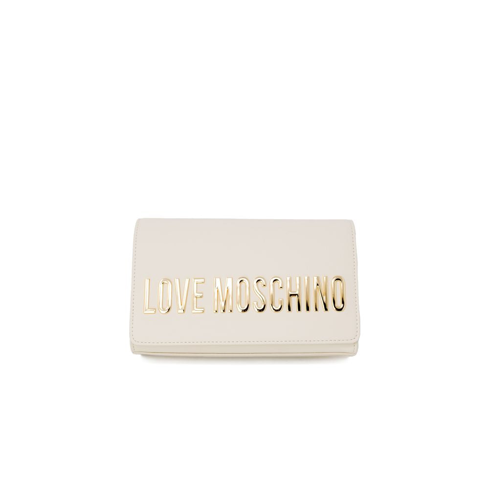 Love Moschino Beige Polyethylene Handbag