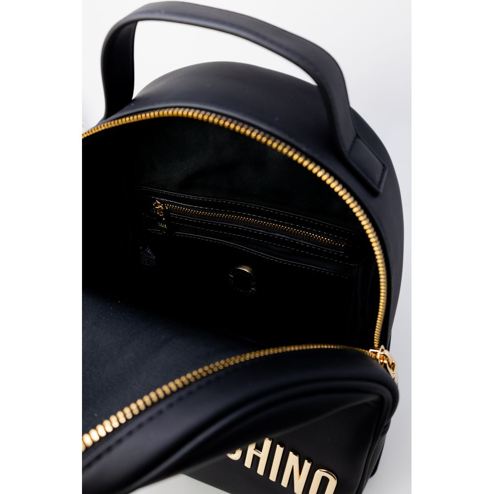 Love Moschino Black Polyethylene Backpack Love Moschino