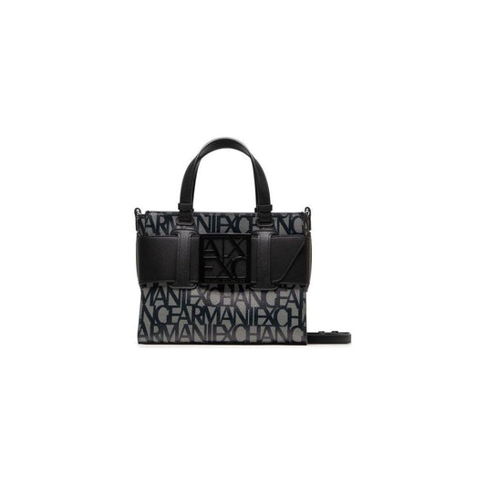 Armani Exchange Black Polyethylene Handbag Armani Exchange