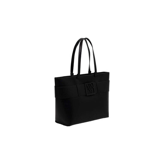 Armani Exchange Black Polyethylene Handbag Armani Exchange