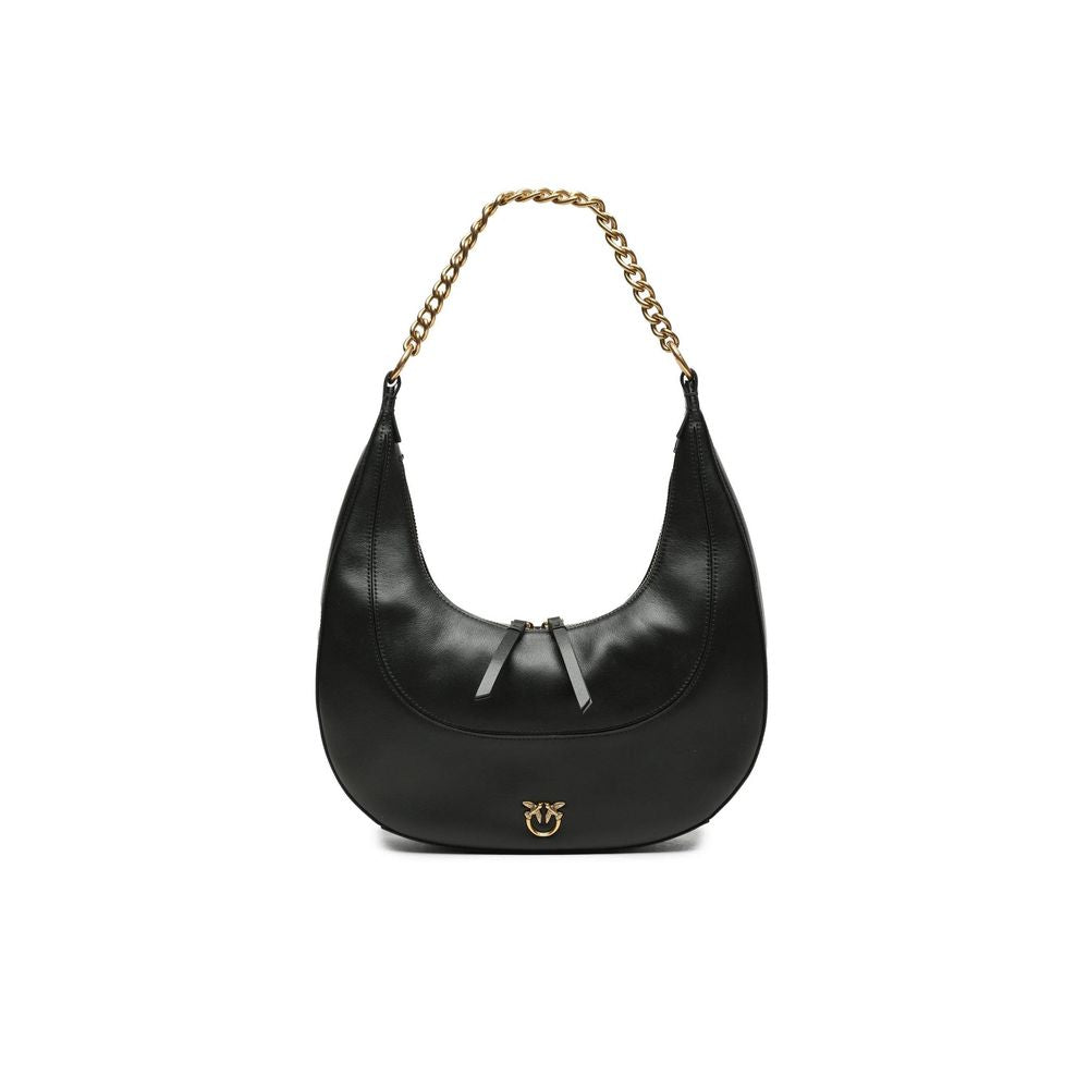 PINKO Black Leather Handbag PINKO