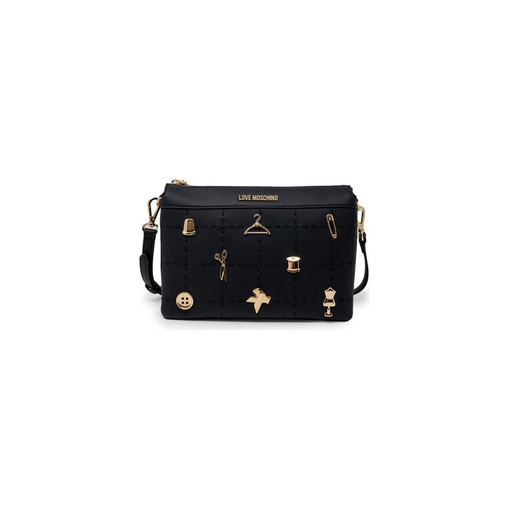 Love Moschino Black Polyethylene Handbag Love Moschino