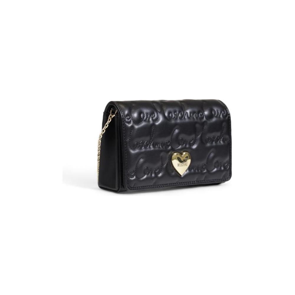 Love Moschino Black Polyethylene Handbag Love Moschino