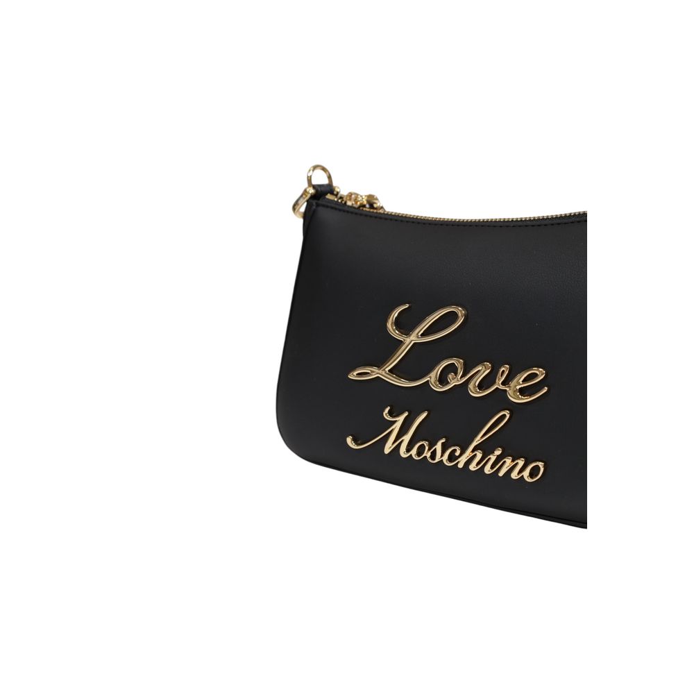 Love Moschino Black Polyethylene Handbag Love Moschino