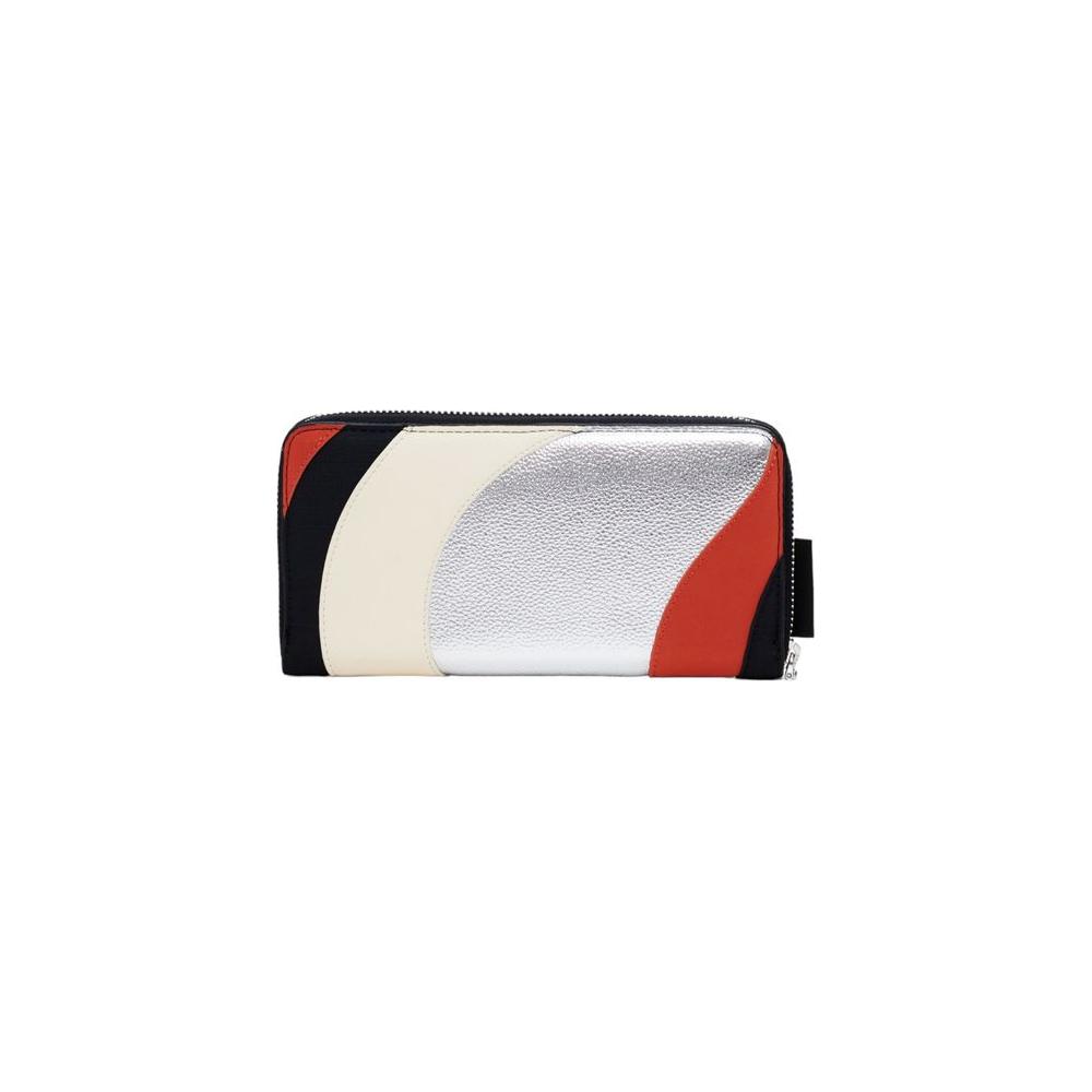 Desigual Silver Polyethylene Wallet Desigual