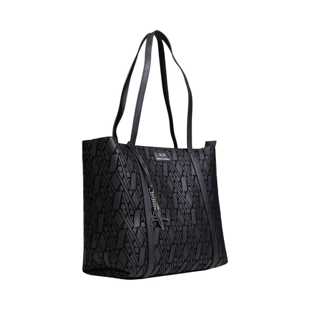 Armani Exchange Black Polyethylene Handbag Armani Exchange