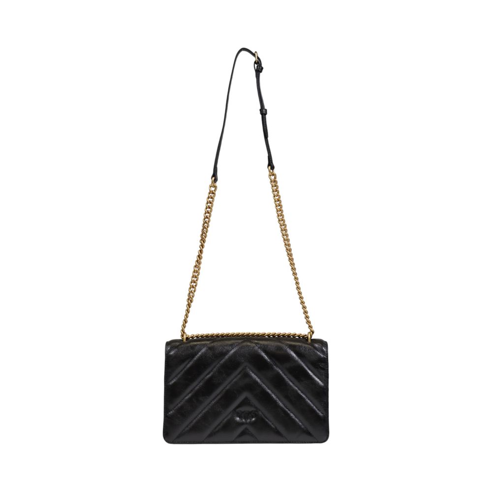 PINKO Black Leather Handbag PINKO