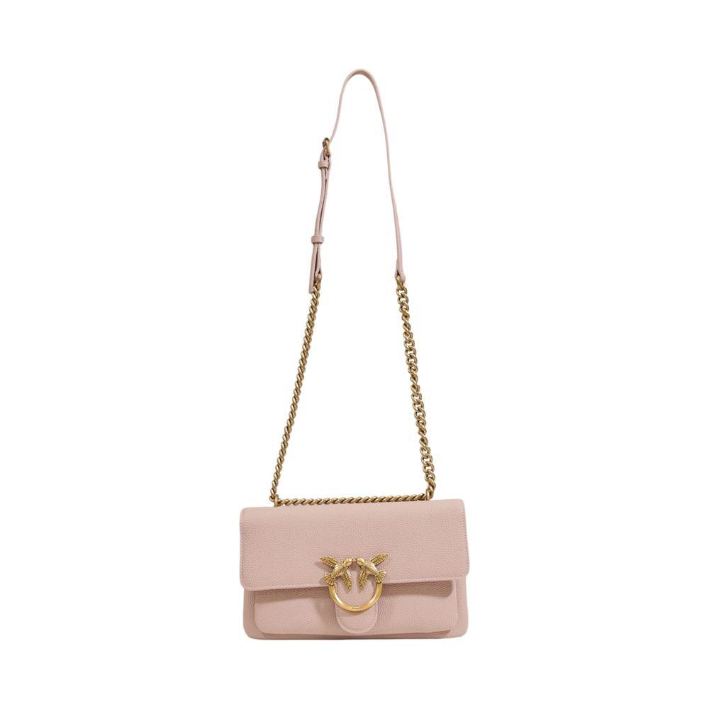 PINKO Pink Leather Handbag PINKO