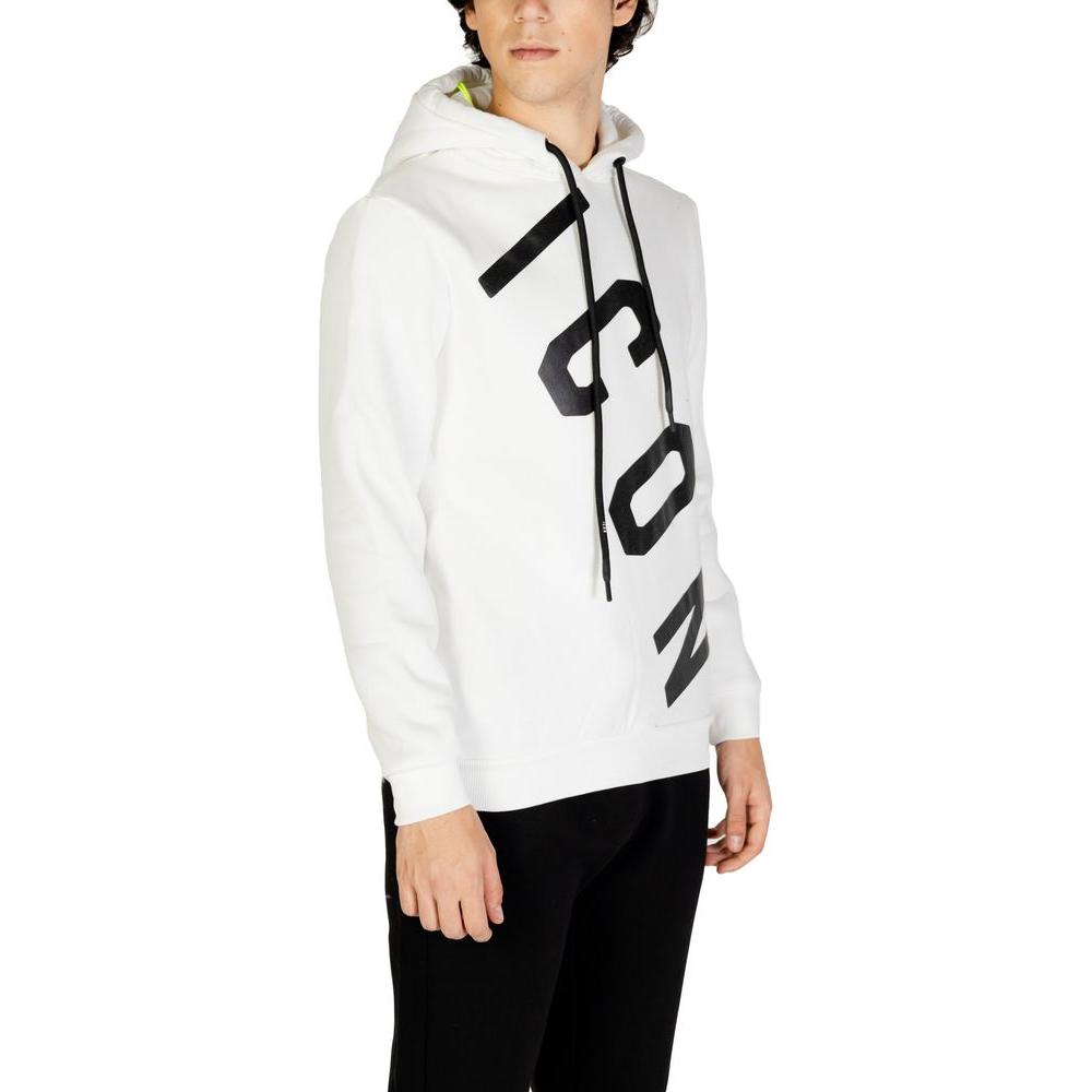 Icon White Cotton Sweater Icon