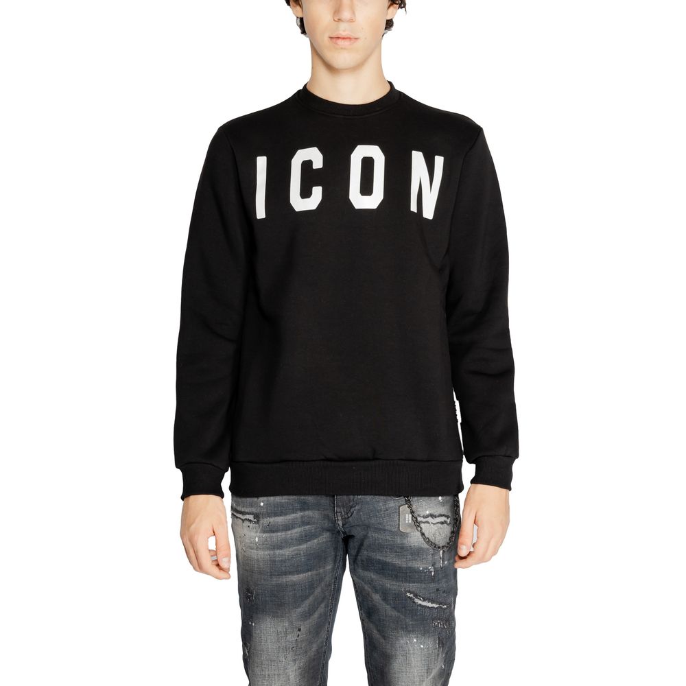 Icon Black And White Cotton Sweater Icon