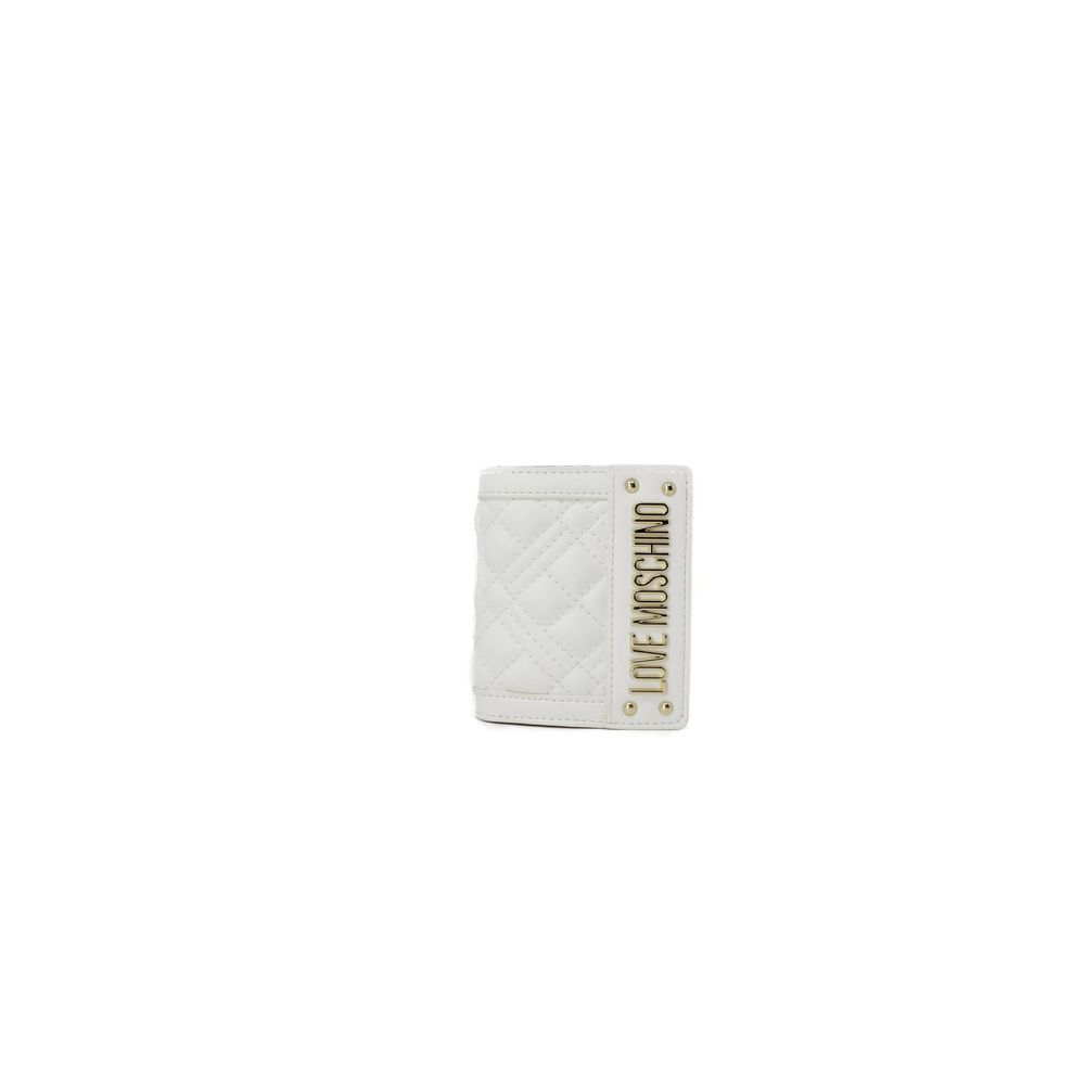 Love Moschino White Polyethylene Wallet Love Moschino