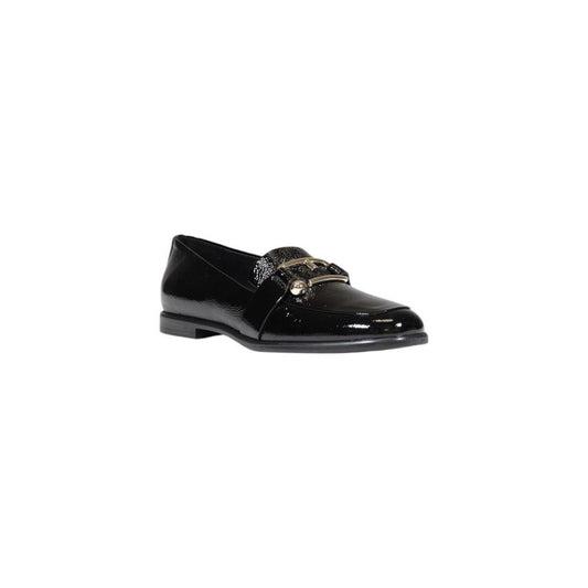 Furla Black Leather Flat Shoe Furla