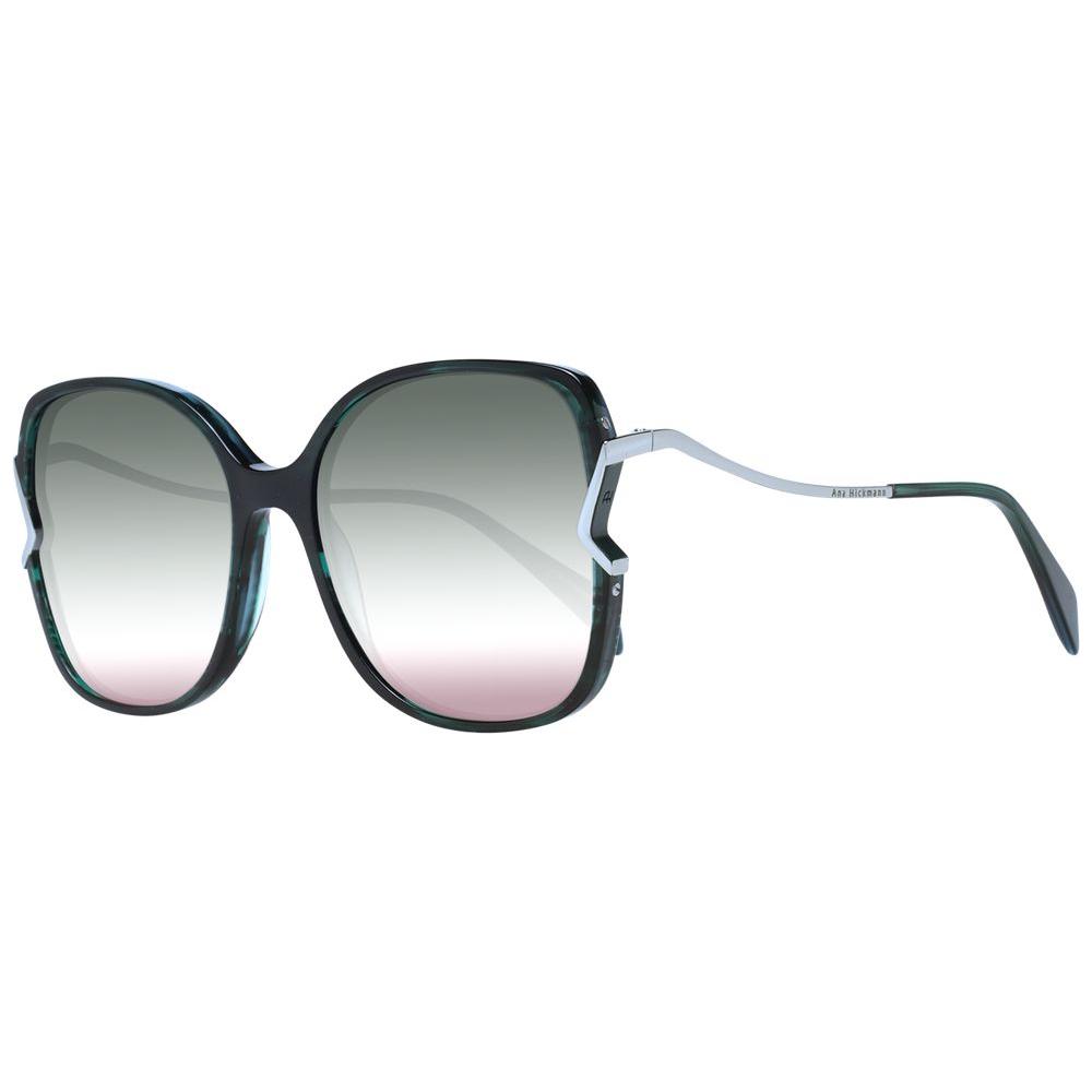 Ana Hickmann Green Women Sunglasses Ana Hickmann Light Gray