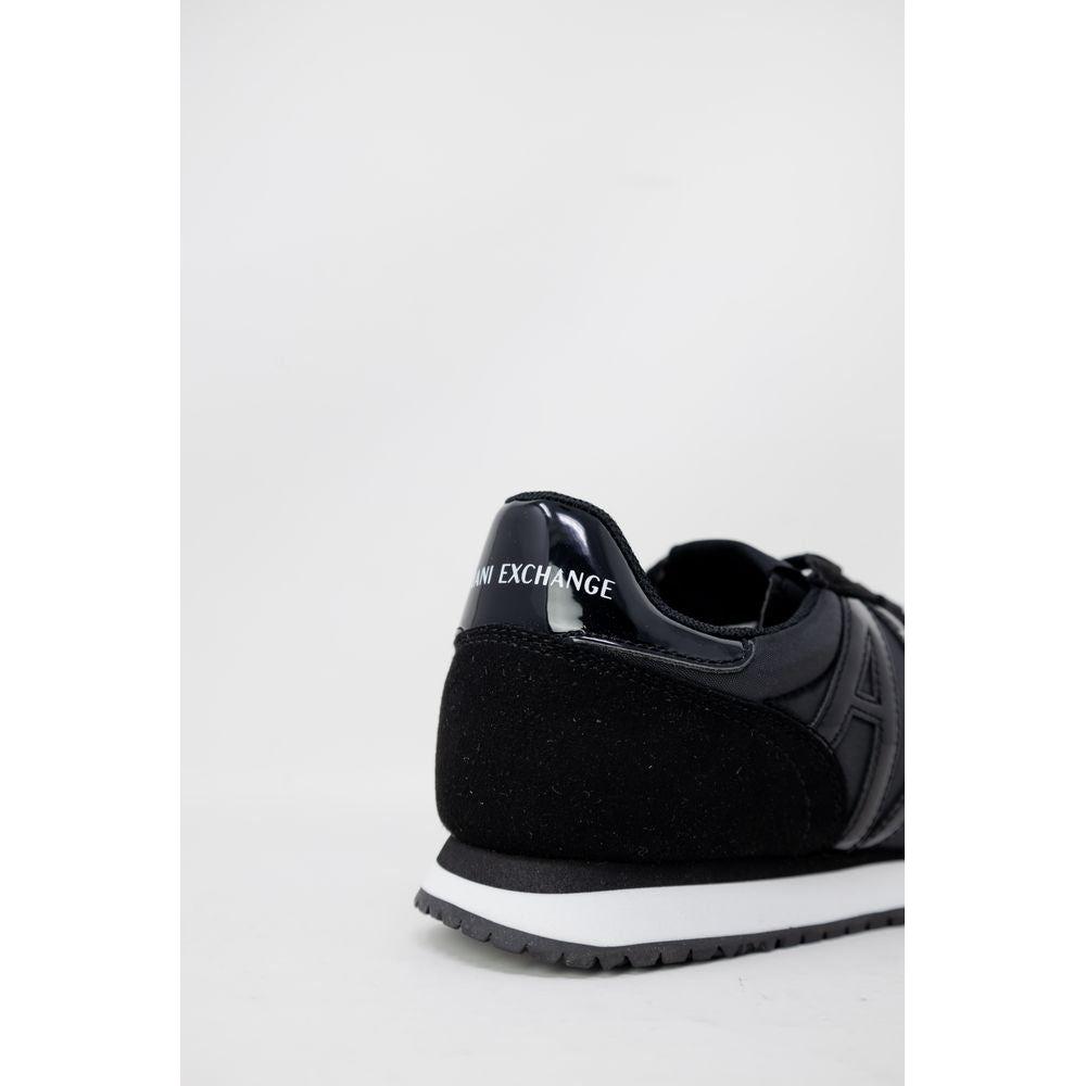 Armani Exchange Black Polyester Sneaker Armani Exchange