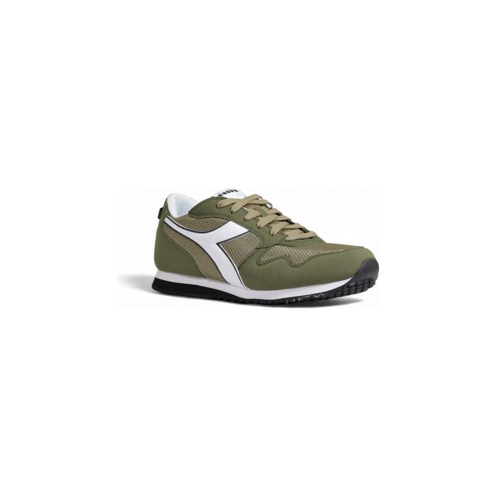 Diadora Green Textile Sneaker Diadora