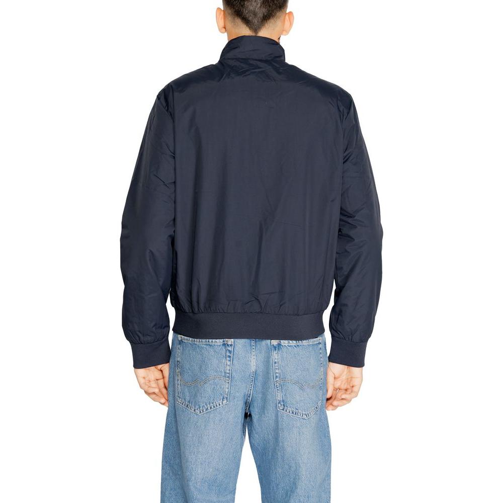 EA7 Emporio Armani Blue Polyamide Jacket EA7 Emporio Armani