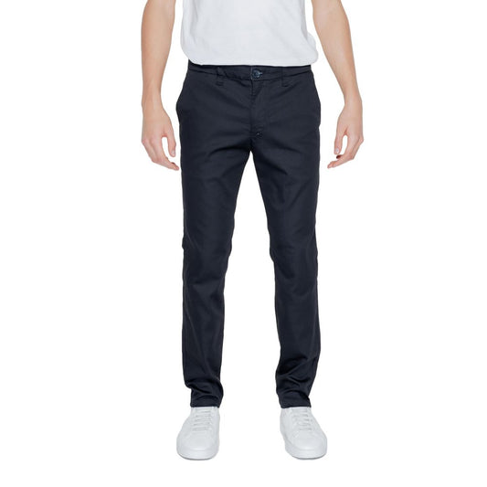 Armani Exchange Black Cotton Jeans & Pant Armani Exchange