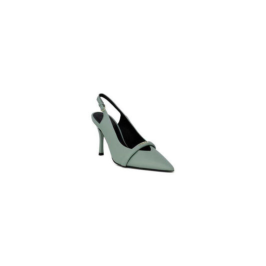 Furla Green Leather Sandal Furla