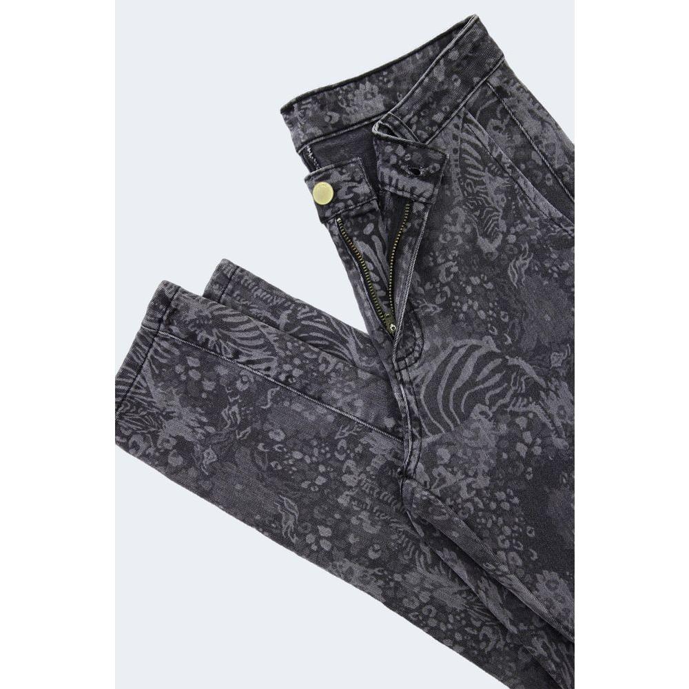 Desigual Black Cotton Jeans & Pant Desigual