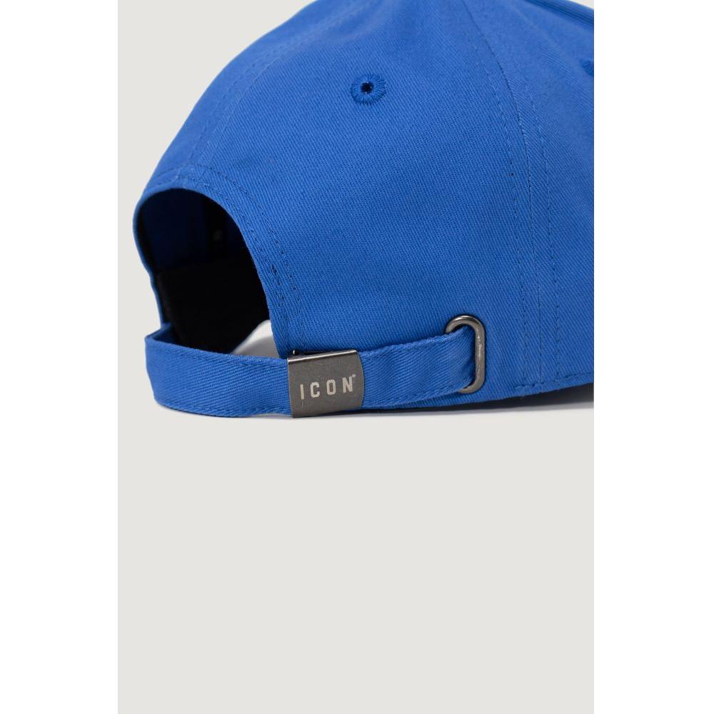 Icon Blue Cotton Hats & Cap Icon