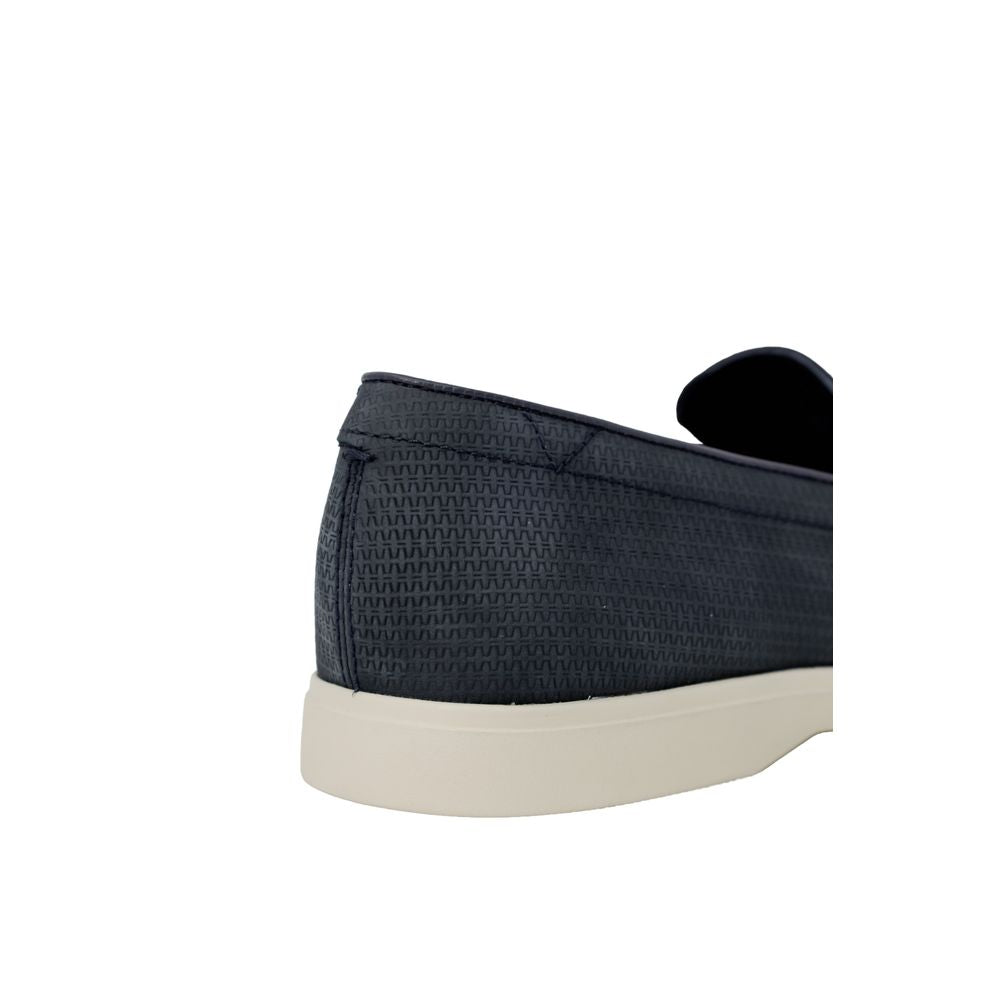 Clarks Blue Leather Casual Clarks